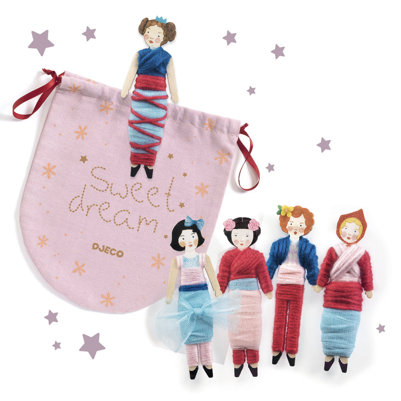 Djeco - Do It Yourself - Sweet Night Dolls