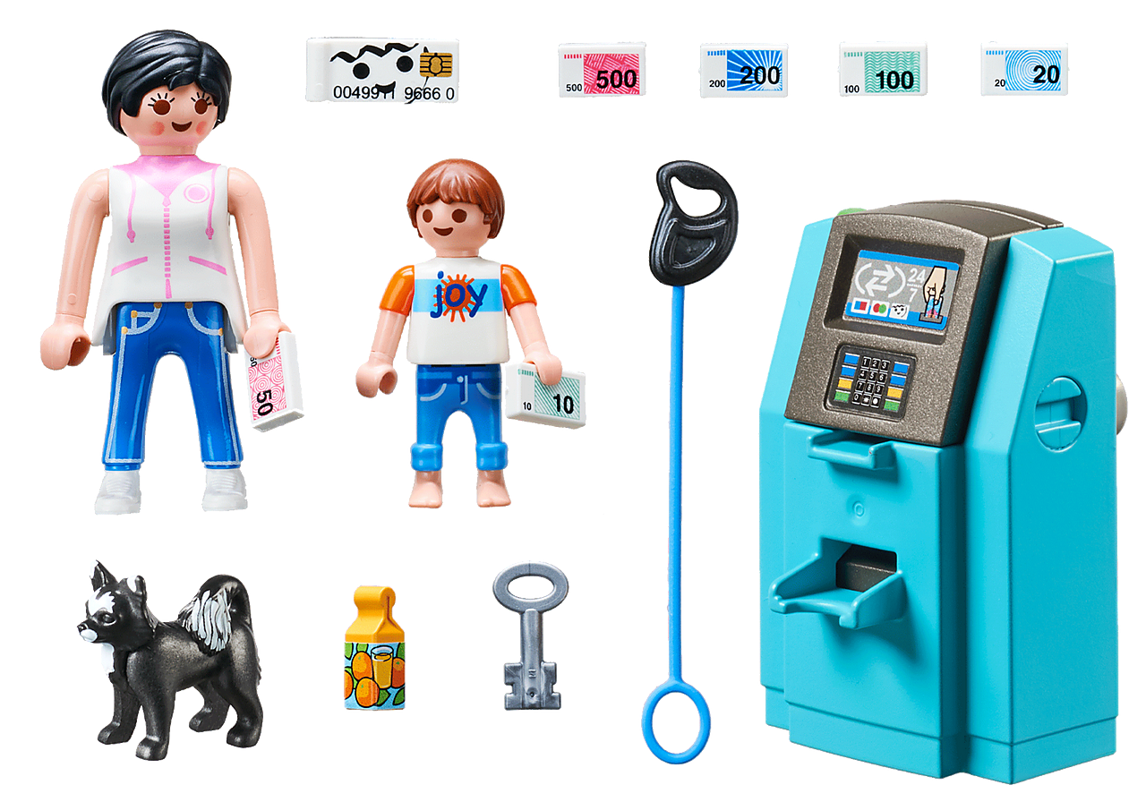 Playmobil Family Fun - Tourists with ATM | 70439