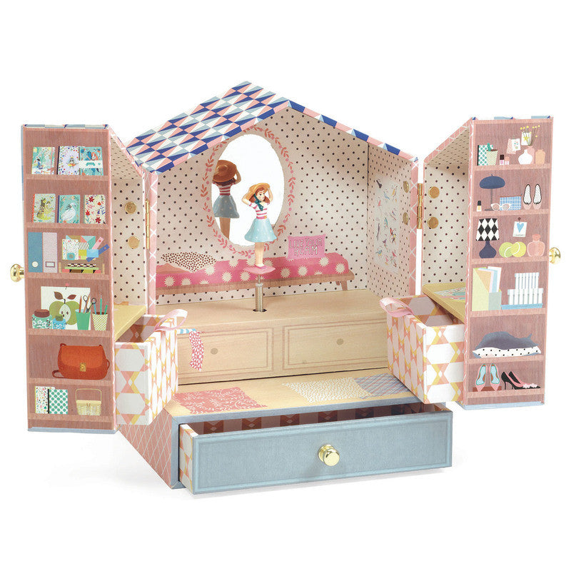 Djeco Musical Jewellery Box - Tinou Shop Music Box