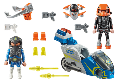Playmobil Galaxy Police Bike 70020