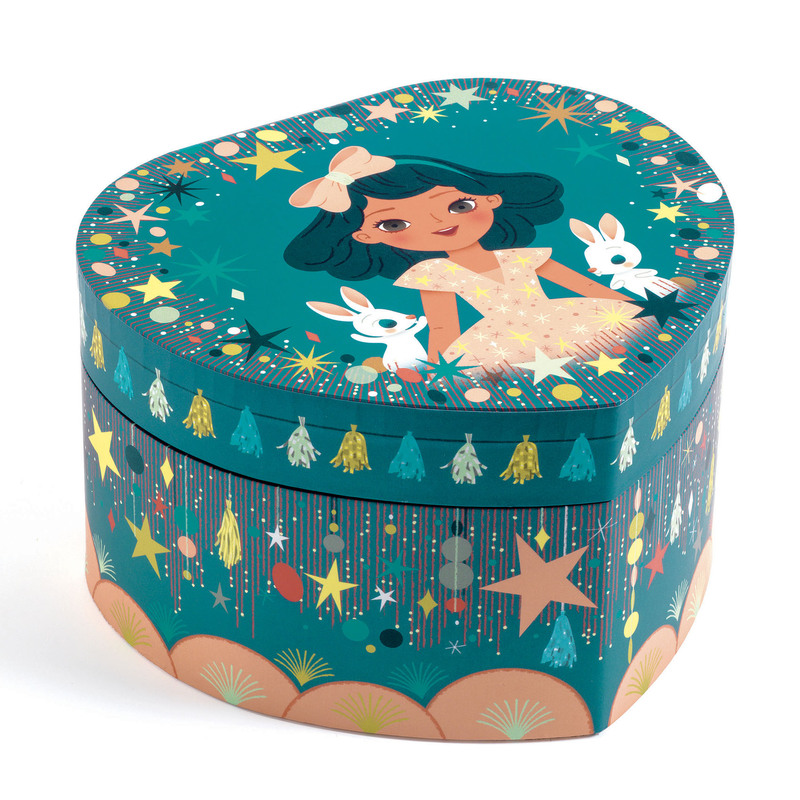 Djeco Musical Jewellery Box - Happy Party Music Box