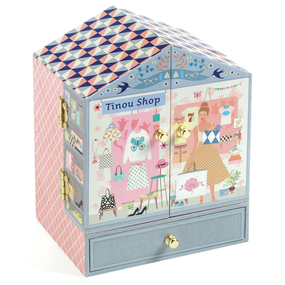 Djeco Musical Jewellery Box - Tinou Shop Music Box