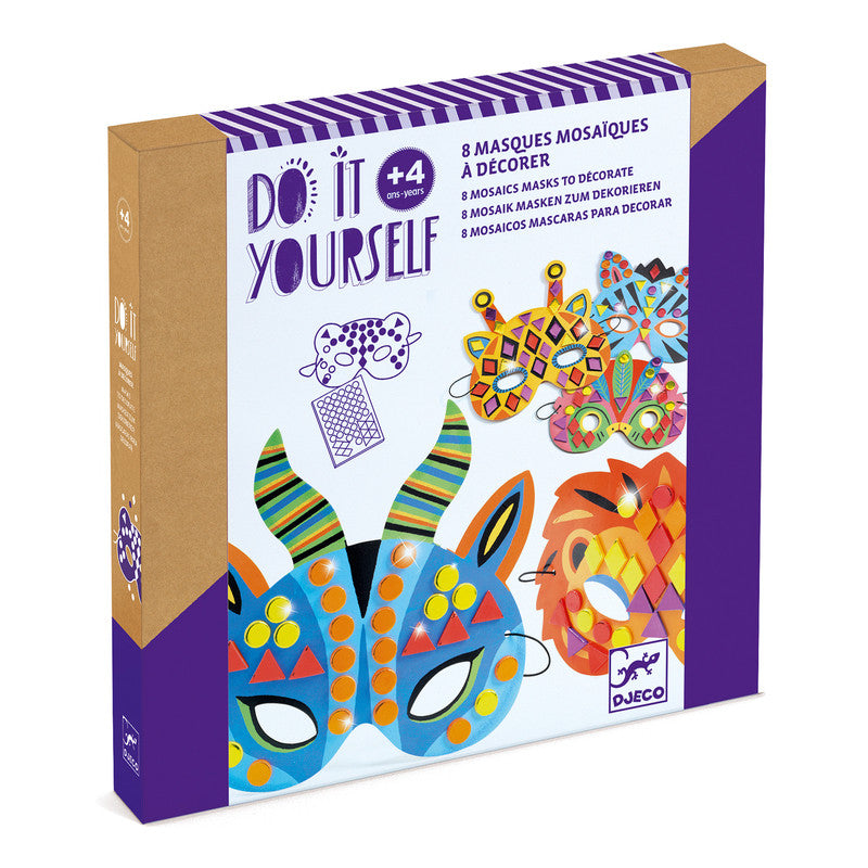 Djeco - Do It Yourself - Jungle Animal Masks