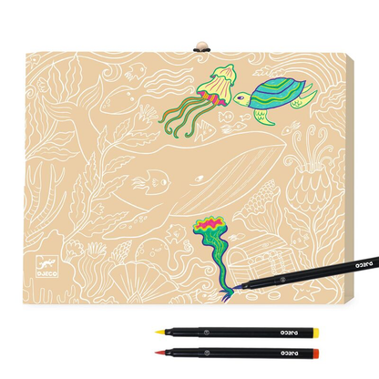 Djeco - First Brushes Pen Box