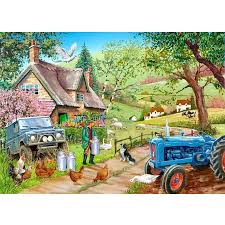 House of Puzzles 500pc - Farm Fresh Puzzle