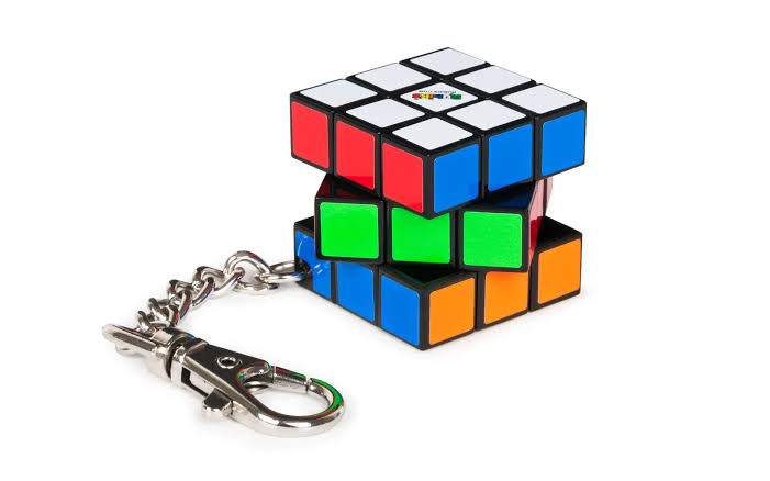 Rubik's Cube 3 x 3 Keychain