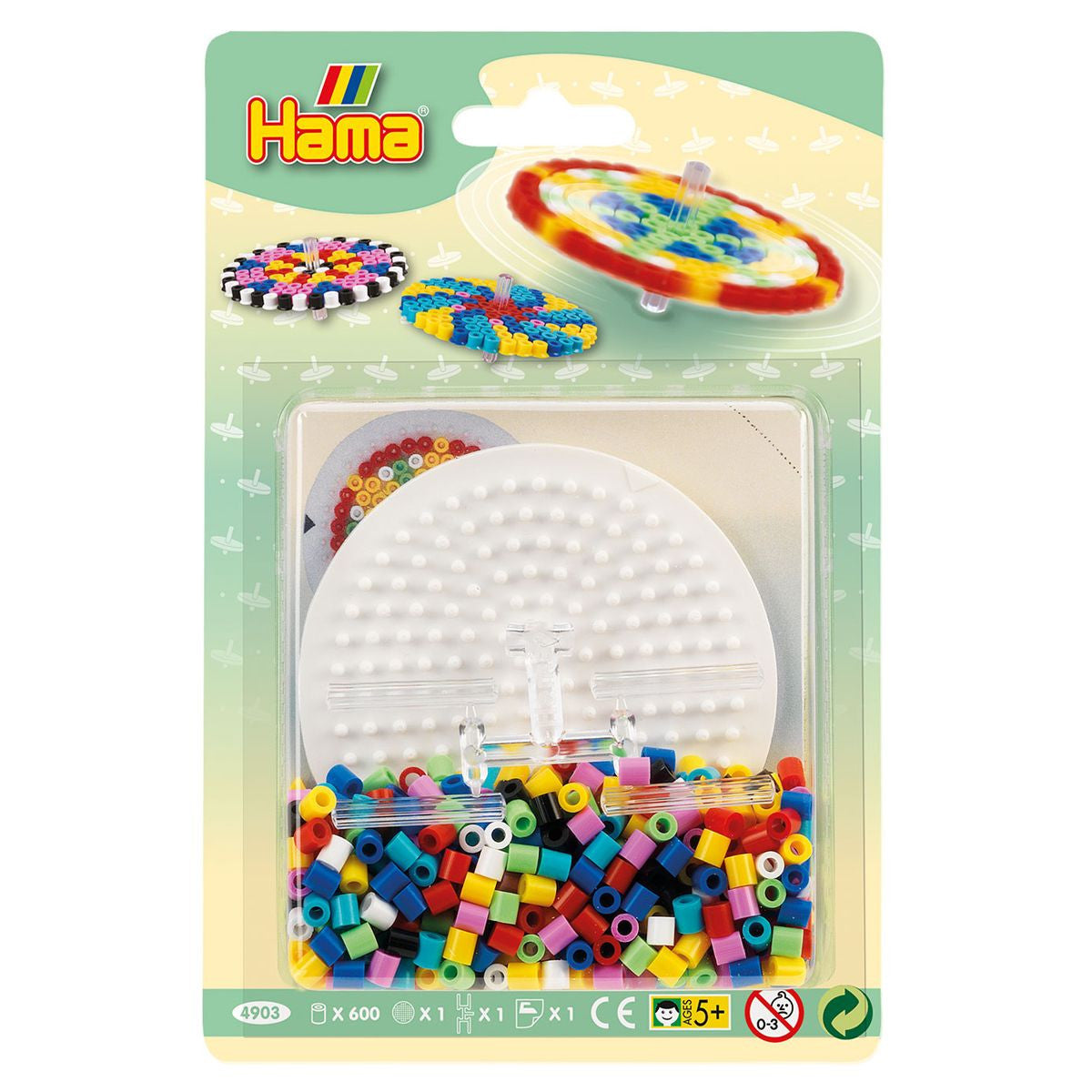 Hama Beads - Small Blister Pack - Spinning Top