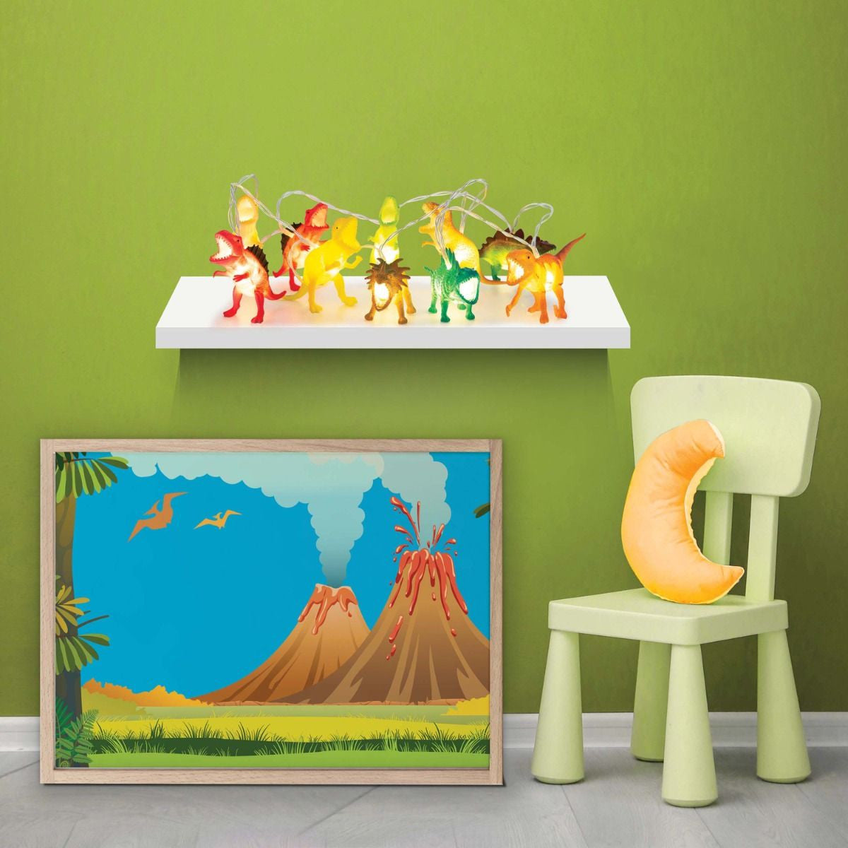 Discovery Zone - Illuminate String Lights - Dinosaurs