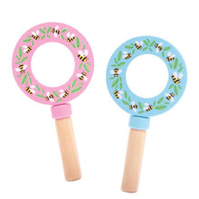 Discovery Zone - Wooden Magnifying Glass - Pink