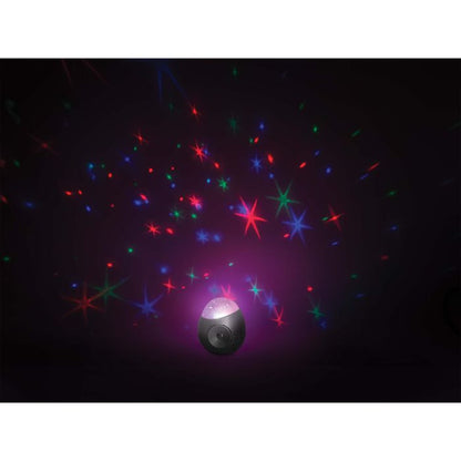 IS Gift - Galaxy Star Projector & Sound Machine - Silver
