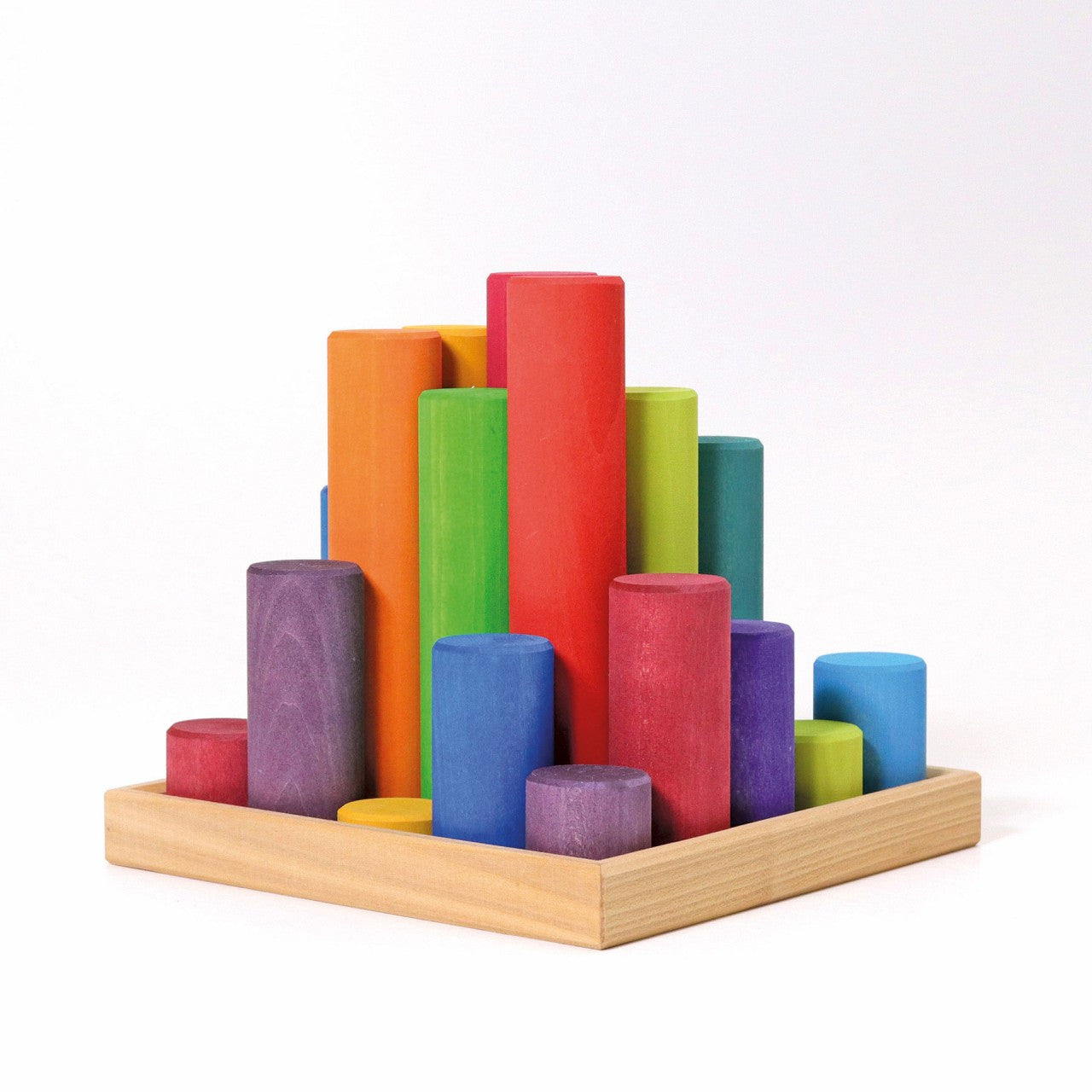 Grimm’s Large Building Rollers Rainbow