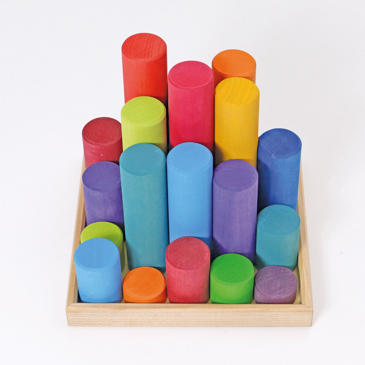 Grimm’s Large Building Rollers Rainbow