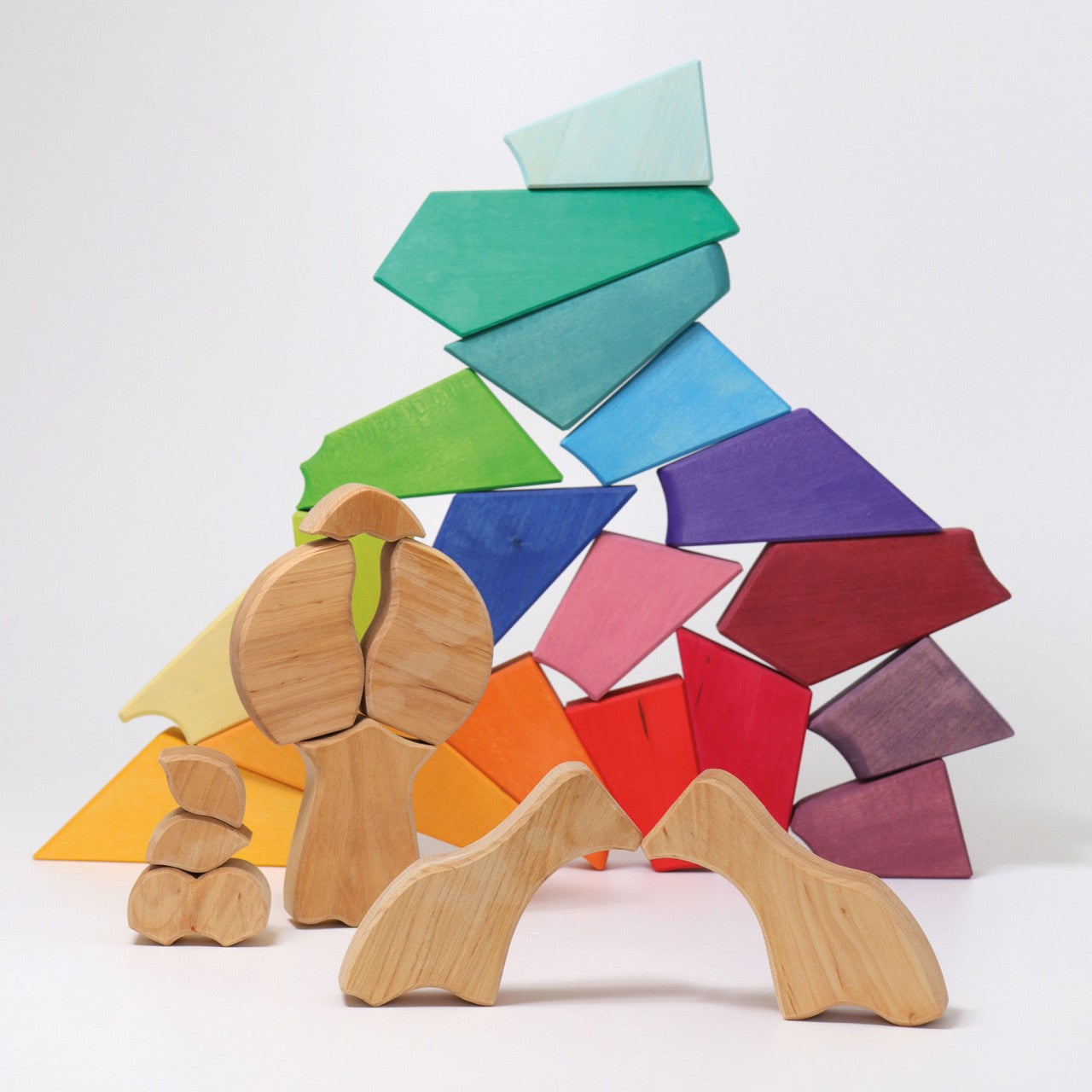 Grimm’s Building Set Rainbow Lion