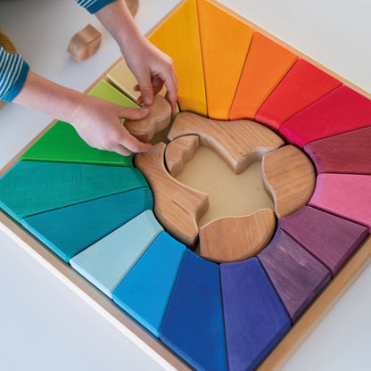 Grimm’s Building Set Rainbow Lion