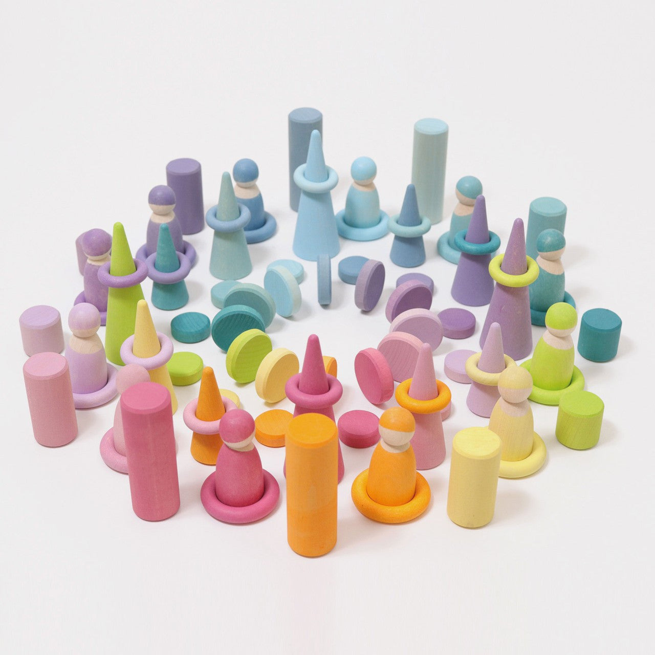 Grimm’s Wooden Pastel Coins