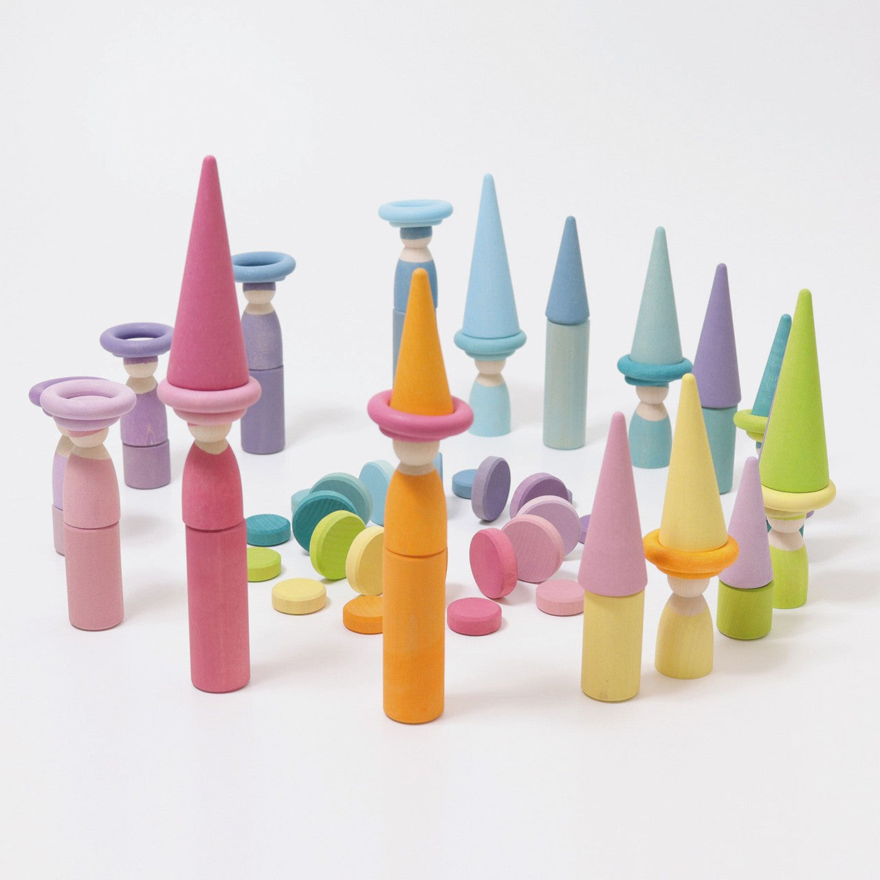 Grimm’s Wooden Pastel Coins