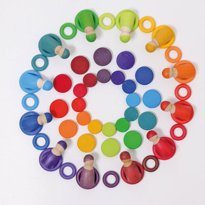 Grimm’s Wooden Rainbow Coins