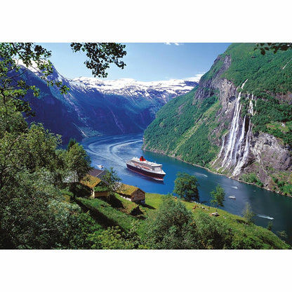 Ravensburger 1000pc - Norwegian Fjord Puzzle