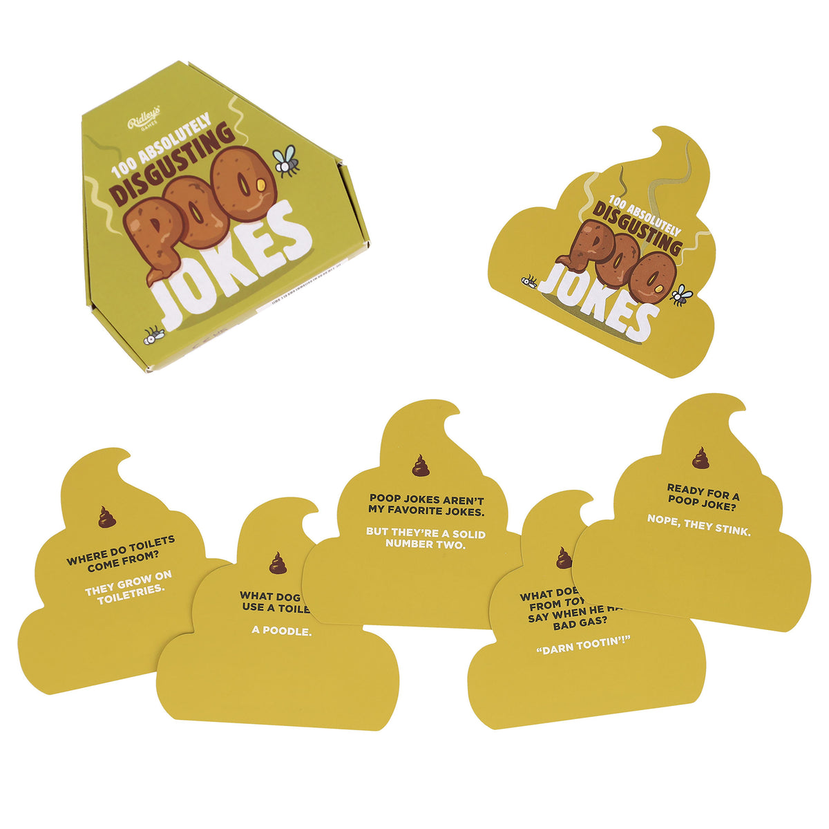 Ridley’s 100 Disgusting Poo Jokes | Funny Joke Cards