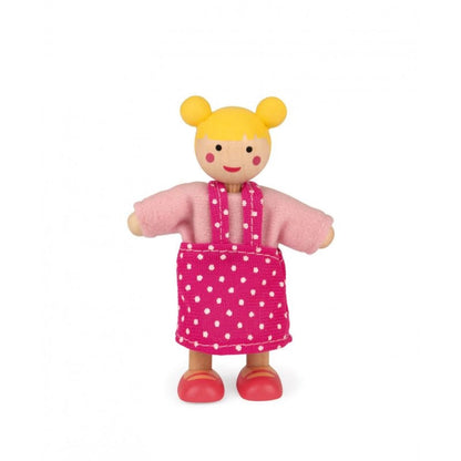 Janod Mademoiselle Doll Family