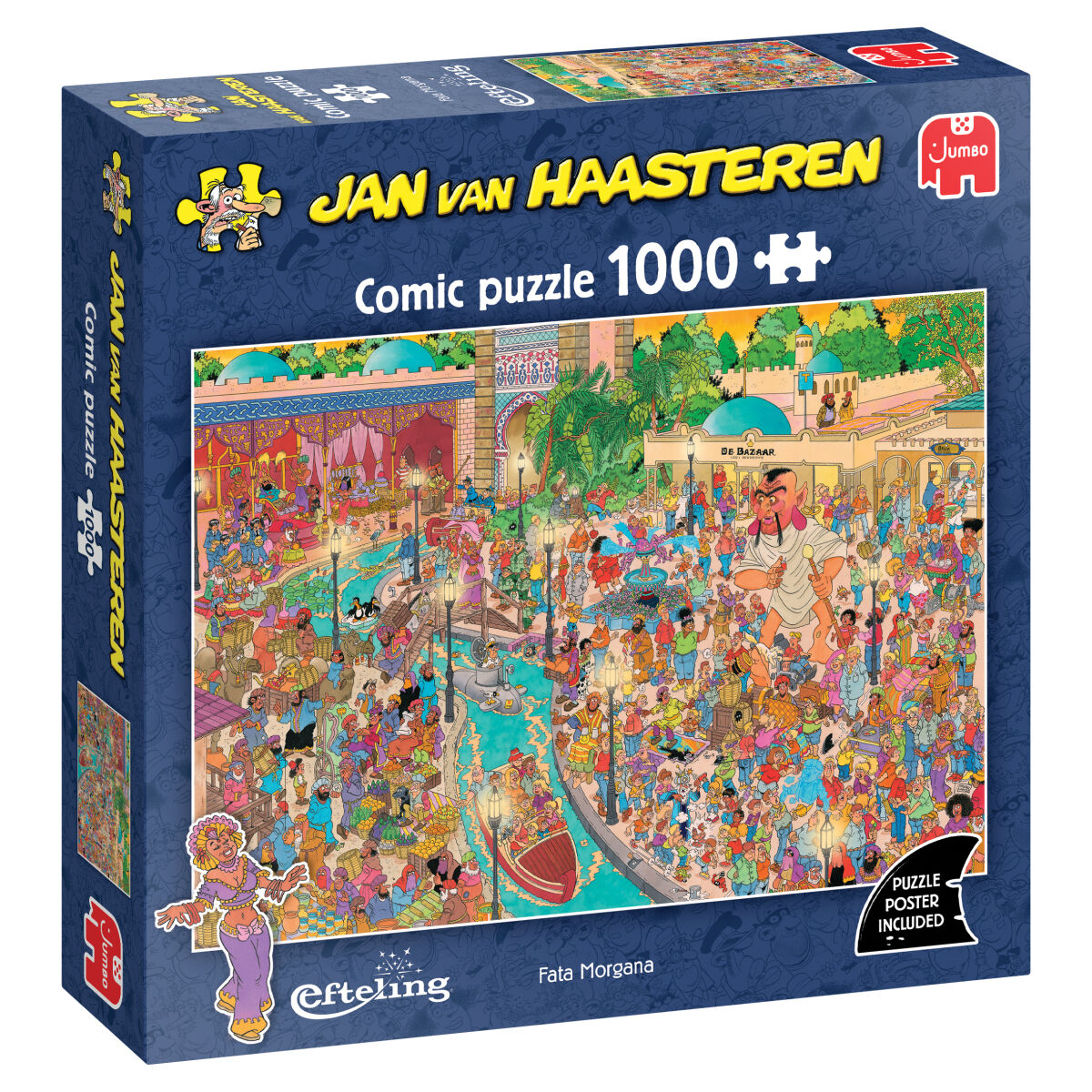 Jumbo Jan van Haasteren 1000pc - Efteling Fata Morgana Puzzle