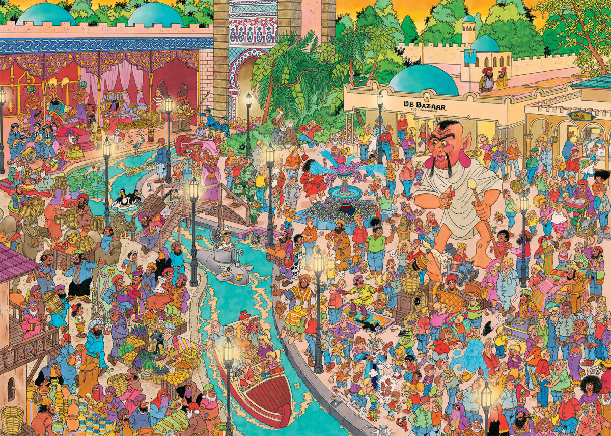 Jumbo Jan van Haasteren 1000pc - Efteling Fata Morgana Puzzle