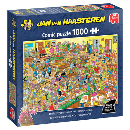 Jumbo Jan van Haasteren 1000pc - The Retirement Home Puzzle