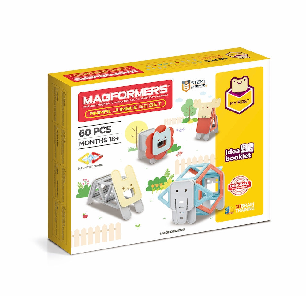 Magformers - My First Animal Jumble 60pc 702015