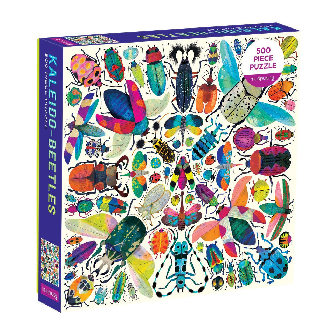 Mudpuppy 500pc -Kaleido Beetles Puzzle