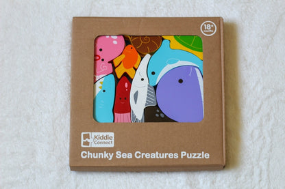 Kiddie Connect - Sea Creatures Chunky Puzzle