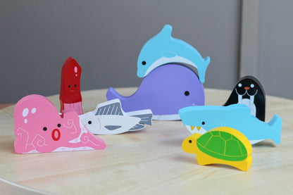 Kiddie Connect - Sea Creatures Chunky Puzzle