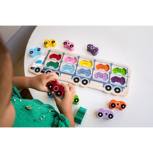 Kiddie Connect - 1-10 Wooden Car Puzzle