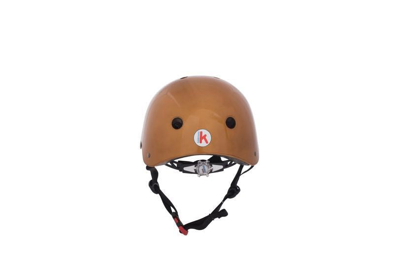 Kiddimoto Golden Egg Metallic Medium Helmet