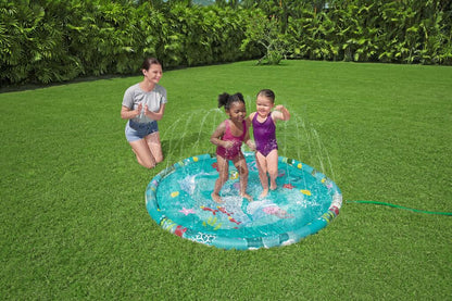 Bestway Kids Inflatable Splash Pad Sprinkler Mat 165cm - Marine