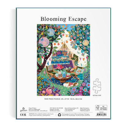Galison 1000pc - Victoria Ball Blooming Escape Puzzle