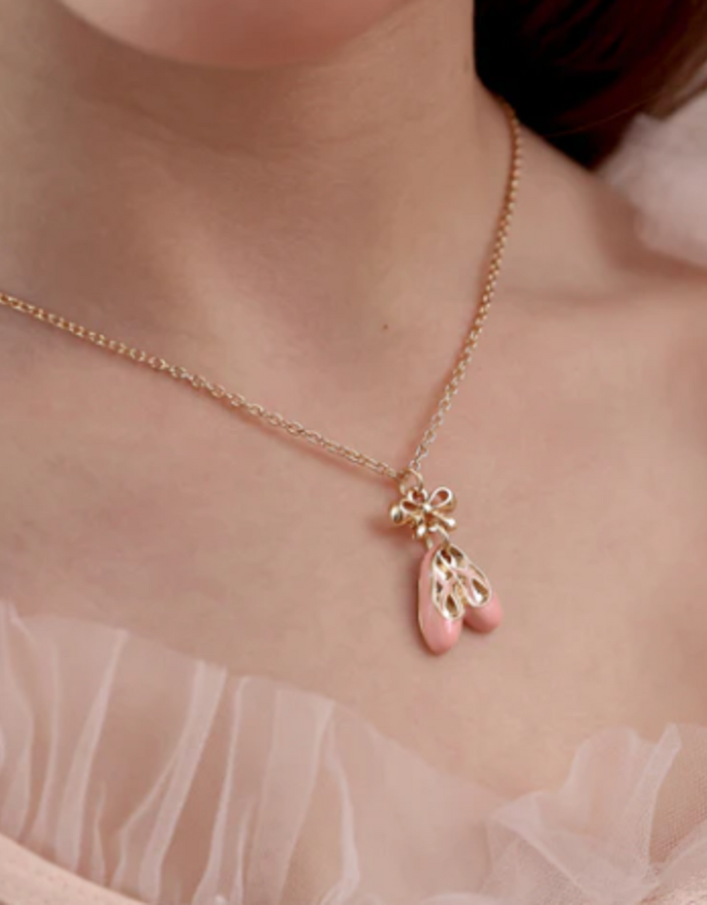 Lauren Hinkley - Ballet Slippers Necklace