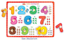 Fun Factory - Numbers 1-10 Peg Puzzle