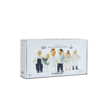 Le Toy Van wooden dolls house family set of painted figures sized to fit Le Toy Van wooden doll houses