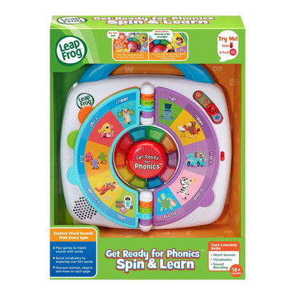 LeapFrog My 1st Phonics Spin & Learn interactive phonics learning toy