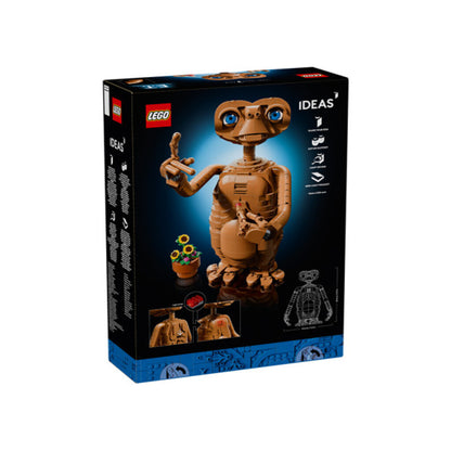 Display nameplate and stand included with the LEGO E.T. the Extra-Terrestrial 21370 set