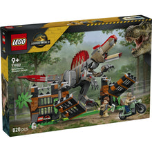 LEGO Jurassic World Spinosaur Dinosaur Escape set packaging