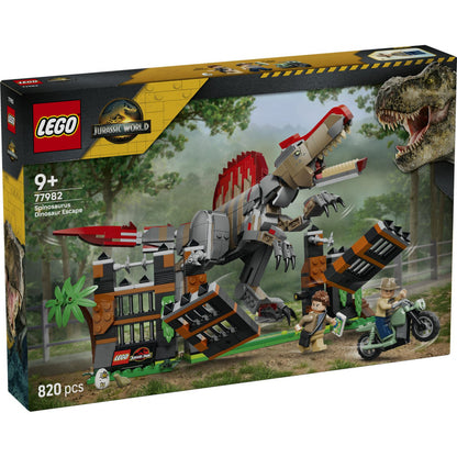 LEGO Jurassic World Spinosaur Dinosaur Escape set packaging