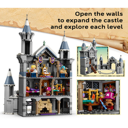 Minifigures included with the 1,038-piece LEGO One Piece Battle at Drum Castle set
