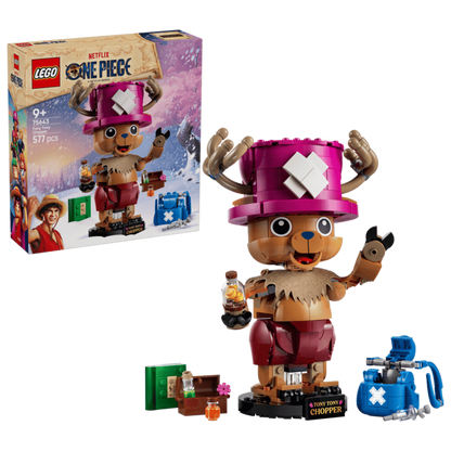 Display nameplate included with the LEGO One Piece Tony Tony Chopper 75643 model set