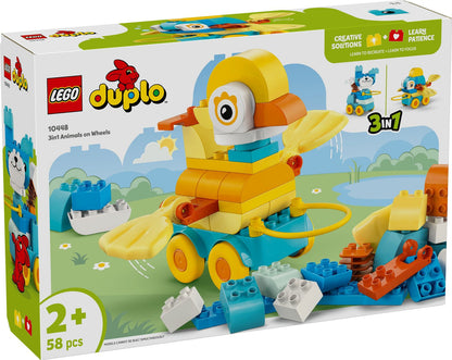 LEGO® DUPLO - 3in1 Animals on Wheels 10448