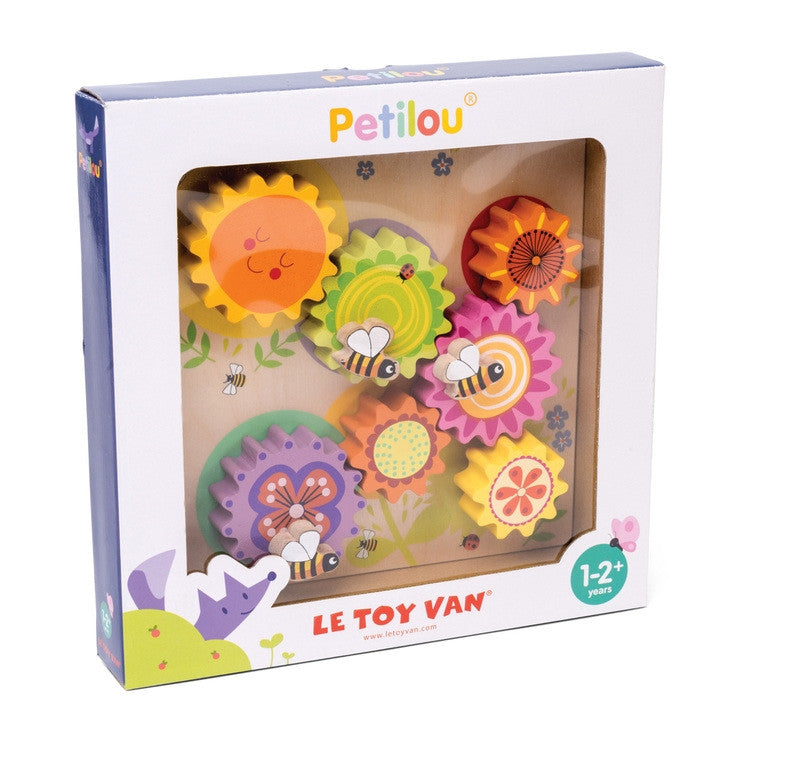 Le Toy Van Petilou Gears & Cogs Busy Bee Learning Puzzle