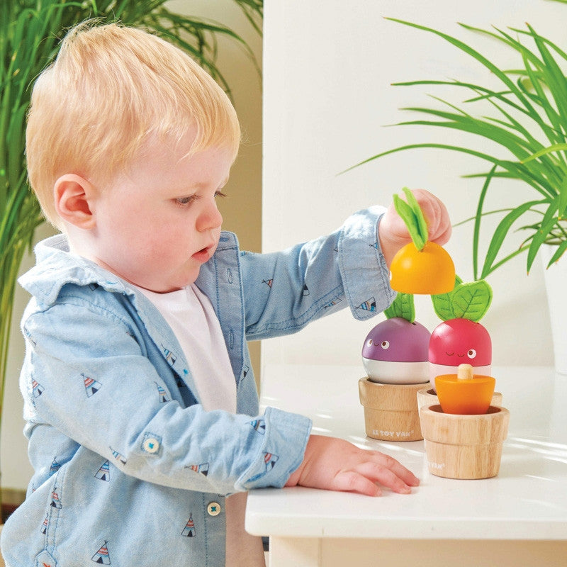 Le Toy Van Petilou Stacking Veggies