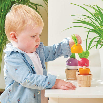 Le Toy Van Petilou Stacking Veggies