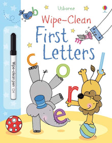 Usborne Wipe-Clean First Letters
