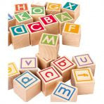 Hape Pull-Along Cart with Blocks